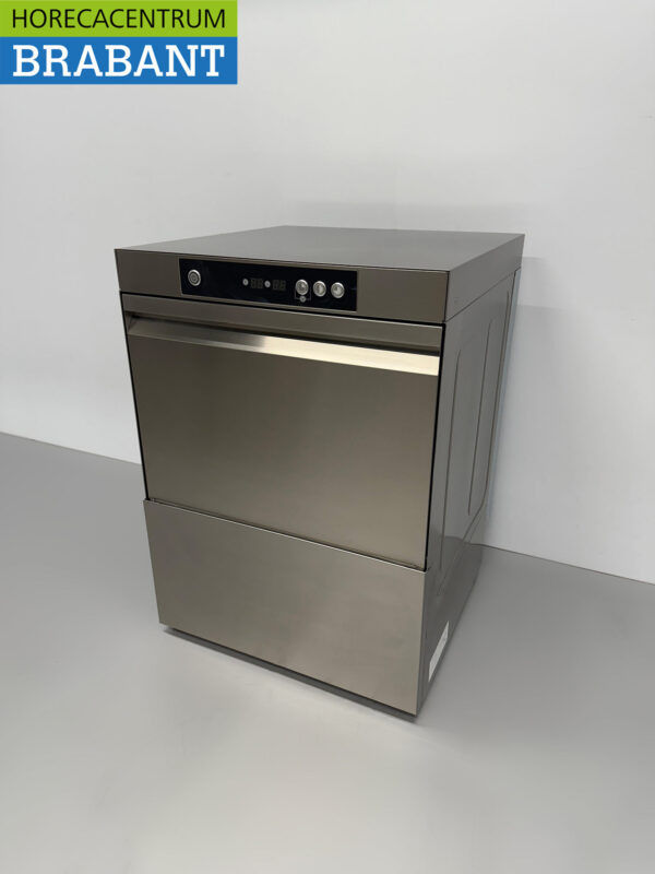 Lave-vaisselle Asber Profi-line en acier inoxydable Lave-vaisselle avec pompe de vidange et pompes à savon 230V Horeca – Image 2