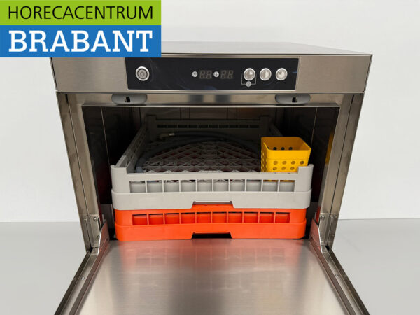 Lave-vaisselle Asber Profi-line en acier inoxydable Lave-vaisselle avec pompe de vidange et pompes à savon 230V Horeca – Image 4