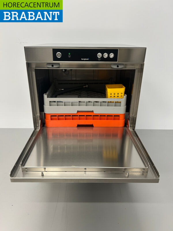 Lave-vaisselle Asber en acier inoxydable Lave-vaisselle avec pompe de vidange et distributeur de savon 230V Horeca – Image 4