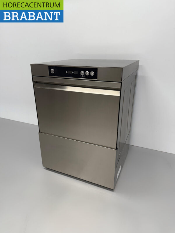 Lave-vaisselle Asber Profi-line en acier inoxydable Lave-vaisselle avec pompe de vidange et pompes à savon 400V Horeca – Image 2