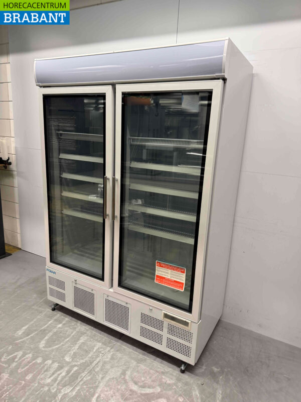 Polar GH507 Congélateur à double porte en verre Congélateur 920 litres 230V Horeca – Image 2