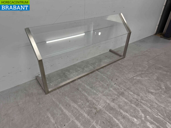 Brathguard kuch screen en acier inoxydable 126 cm Horeca – Image 2