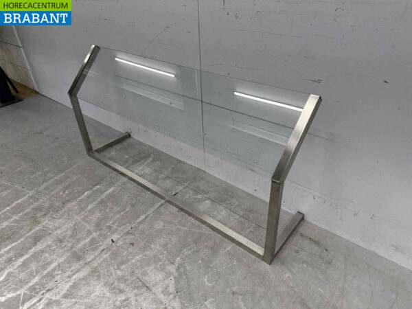 Brathguard kuch screen en acier inoxydable 126 cm Horeca – Image 3