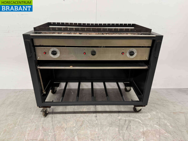 Hoeks Rolé Barbecue Bbq Lavagrill Gaz naturel Horeca