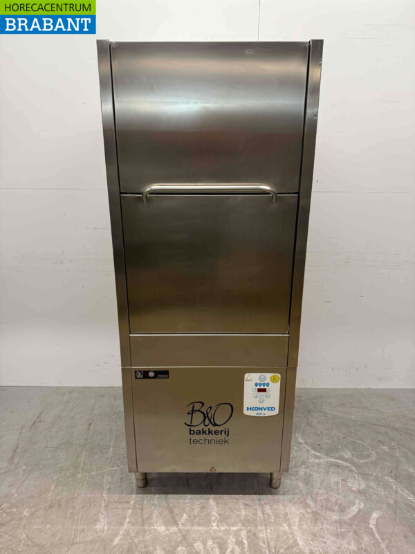 Acier inoxydable Hoonved EDI4 Lave-outils Lave-vaisselle Lave-paniers 400V Horeca