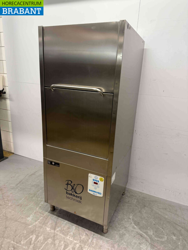 Acier inoxydable Hoonved EDI4 Lave-outils Lave-vaisselle Lave-paniers 400V Horeca – Image 3