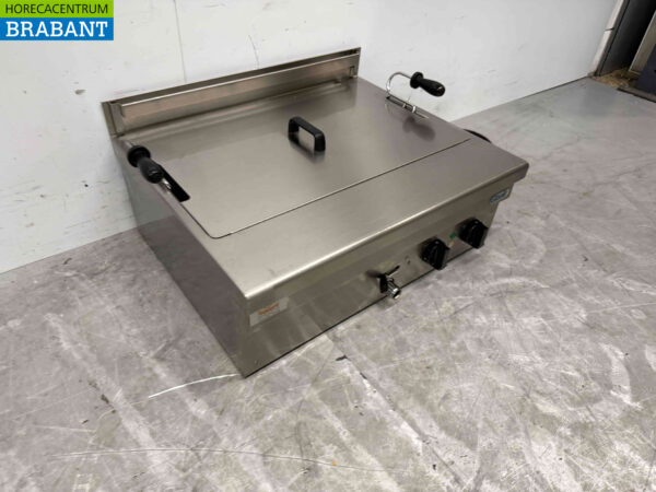 Acier inoxydable Giorik FP18S Friteuse de poisson Friteuse de brioches à l'huile Friteuse 18 litres 400V Horeca – Image 4