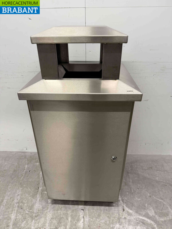 Acier inoxydable Josto Outdoor Waste Bin Holder Poubelle 57 cm Restauration