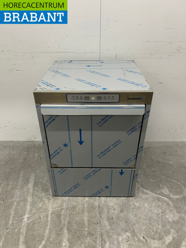 Lave-vaisselle Walo en acier inoxydable Chargeur frontal Pompe de vidange 400V Horeca
