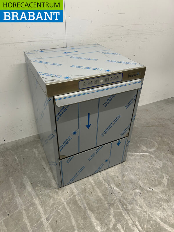 Lave-vaisselle Walo en acier inoxydable Chargeur frontal Pompe de vidange 400V Horeca – Image 3