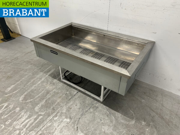 Maxxfrost en acier inoxydable Bain-marie encastrable 3 x 1/1 GN 230V Horeca – Image 2