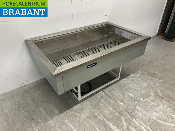 Maxxfrost en acier inoxydable Bain-marie encastrable 3 x 1/1 GN 230V Horeca – Image 3
