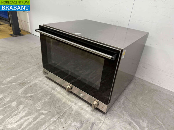 Four à convection Piron en acier inoxydable Four à air chaud 4 x 60/40 cm 400V Horeca – Image 2