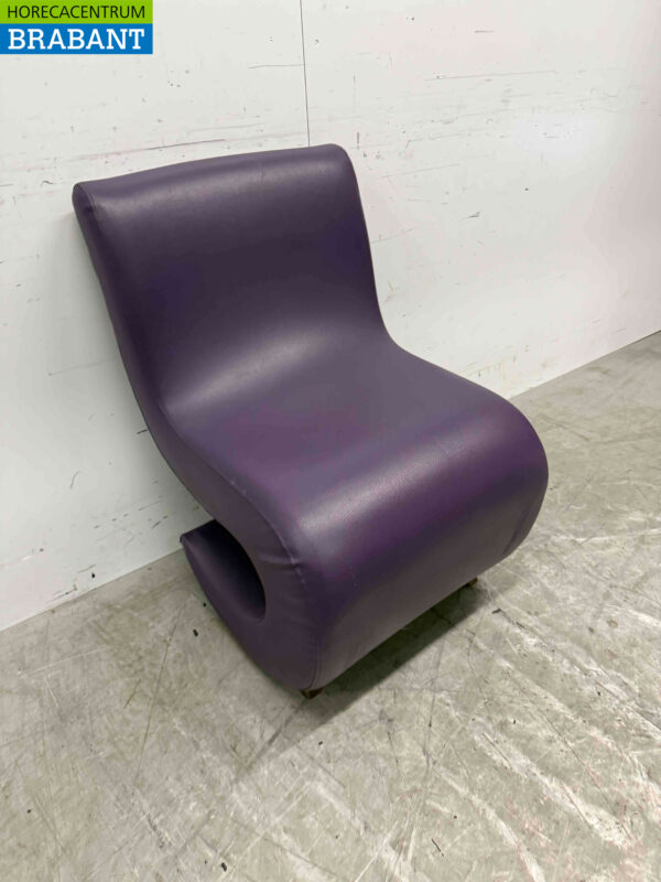 Design chair purple Catering – Image 2
