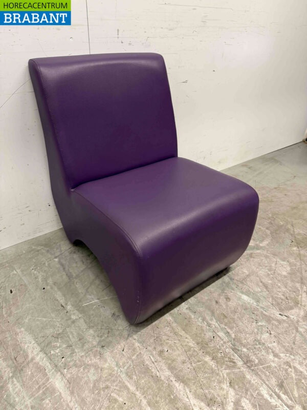 Design chair purple Catering – Image 2