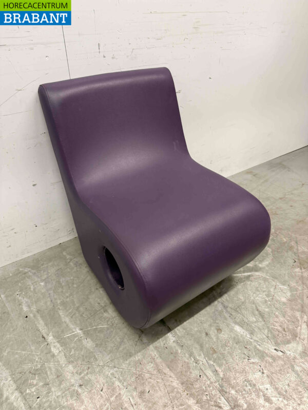 Design chair purple Catering – Image 2