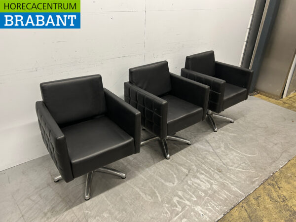 Chaises chaise pivotante 3 pièces Horeca – Image 2