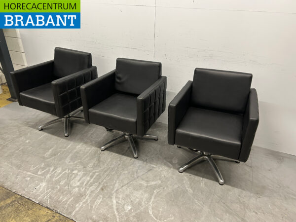 Chaises chaise pivotante 3 pièces Horeca – Image 3