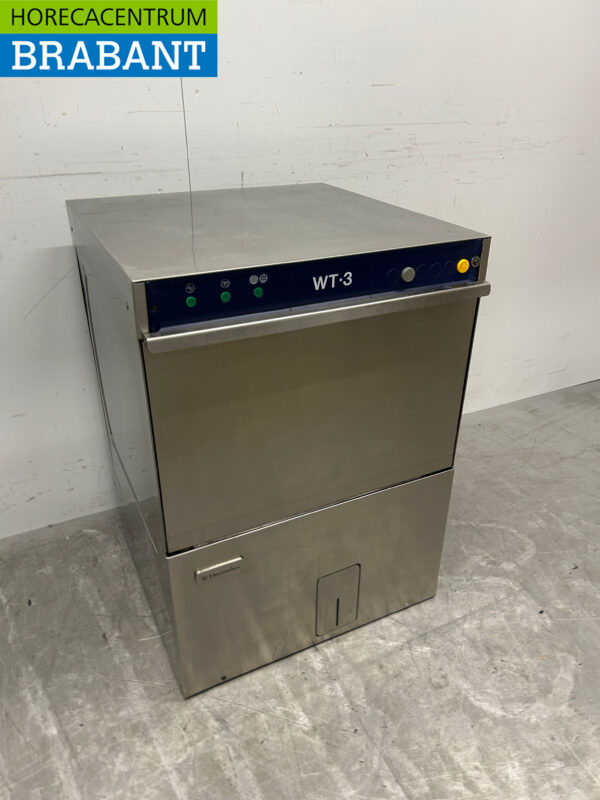 Lave-vaisselle Electrolux WT-3 en acier inoxydable Chargement frontal 230V Horeca – Image 3