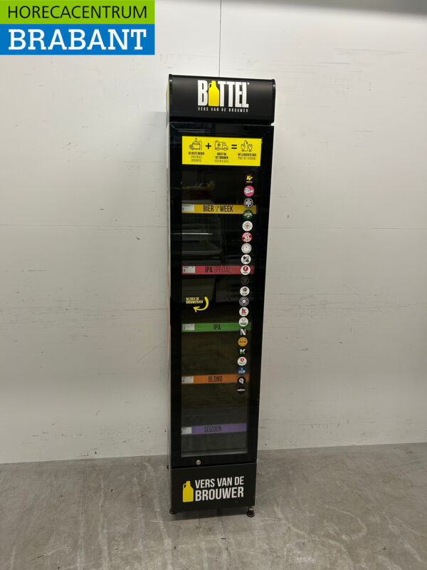 Gastro-Cool Réfrigérateur à porte vitrée Réfrigérateur à boissons 155 litres 230V Horeca