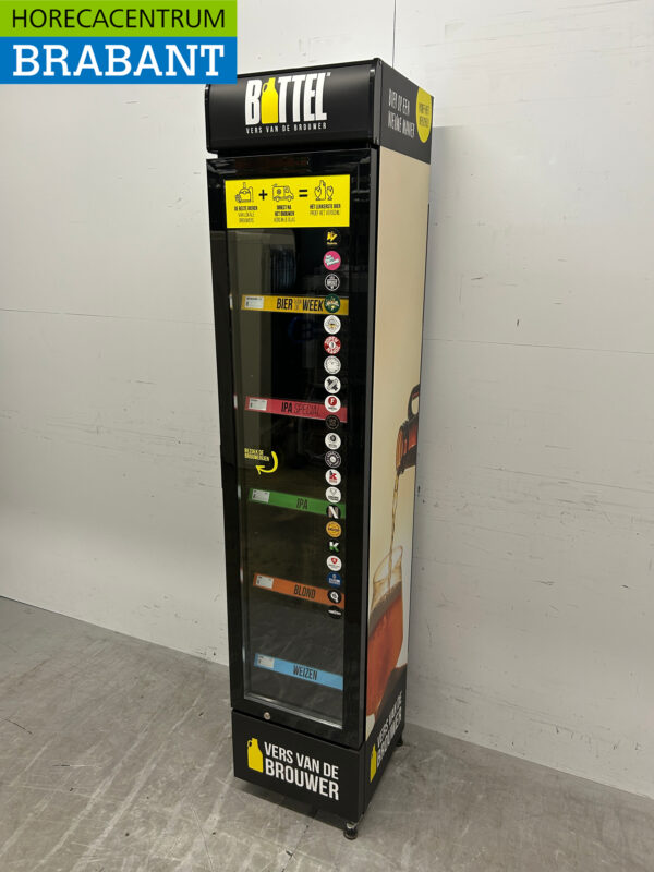 Gastro-Cool Réfrigérateur à porte vitrée Réfrigérateur à boissons 155 litres 230V Horeca – Image 3