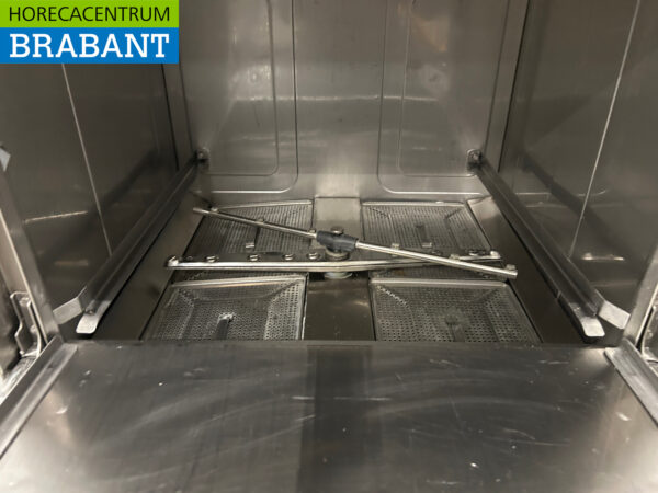 Lave-vaisselle Restomat en acier inoxydable Chargement frontal 400V Horeca – Image 4