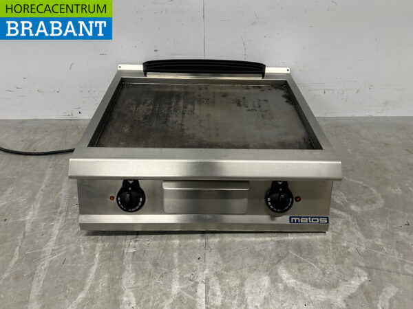 Plaque de cuisson Metos en acier inoxydable Lisse 80 cm 400V Horeca