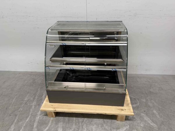 Vitrine à chaleur infrarouge Ubert en acier inoxydable Vitrine à chaleur 80 cm 230V Horeca