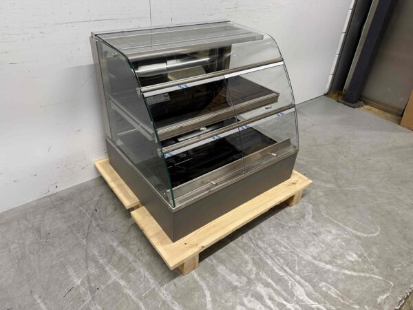 Vitrine à chaleur infrarouge Ubert en acier inoxydable Vitrine à chaleur 80 cm 230V Horeca – Image 3