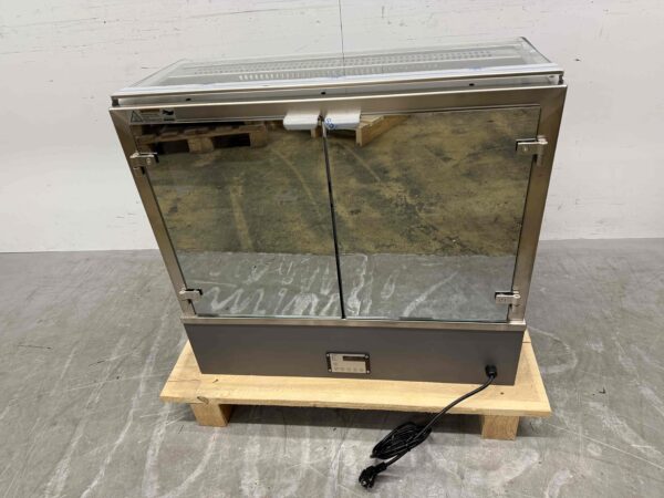 Vitrine à chaleur infrarouge Ubert en acier inoxydable Vitrine à chaleur 80 cm 230V Horeca – Image 4