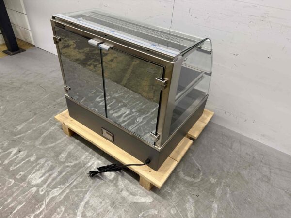 Vitrine à chaleur infrarouge Ubert en acier inoxydable Vitrine à chaleur 80 cm 230V Horeca – Image 5