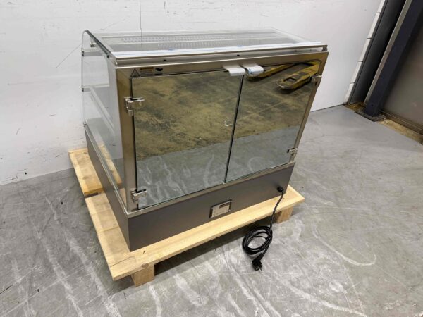 Vitrine à chaleur infrarouge Ubert en acier inoxydable Vitrine à chaleur 80 cm 230V Horeca – Image 6