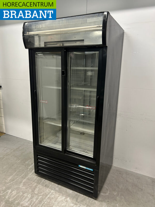 Sanden Réfrigérateur à double porte en verre Réfrigérateur à boissons à porte en verre 230V Horeca – Image 2