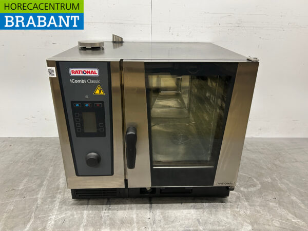 Rational iCombi Classic 6-1/1E Combisteamer Four à vapeur 400V Horeca en acier inoxydable
