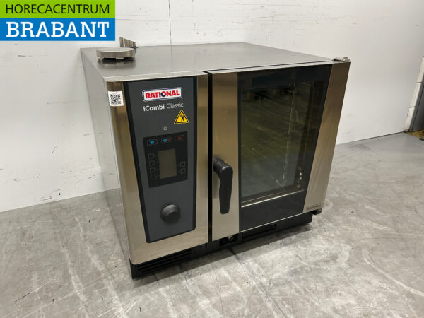 Rational iCombi Classic 6-1/1E Combisteamer Four à vapeur 400V Horeca en acier inoxydable – Image 2