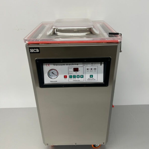 Machine à emballer sous vide mobile en acier inoxydable à double soudure 400 mm 230V Restauration