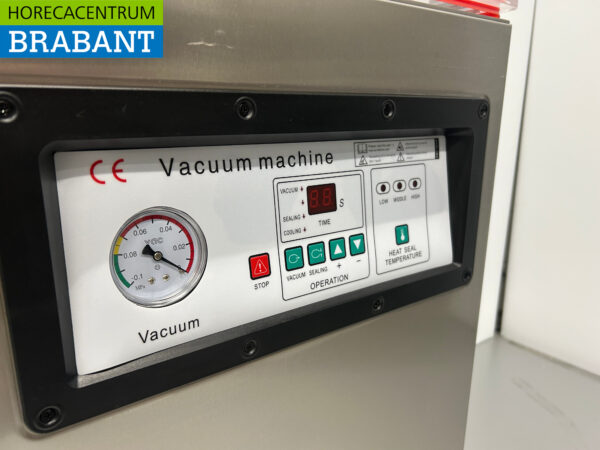 Machine à emballer sous vide mobile en acier inoxydable à double soudure 400 mm 230V Restauration – Image 5