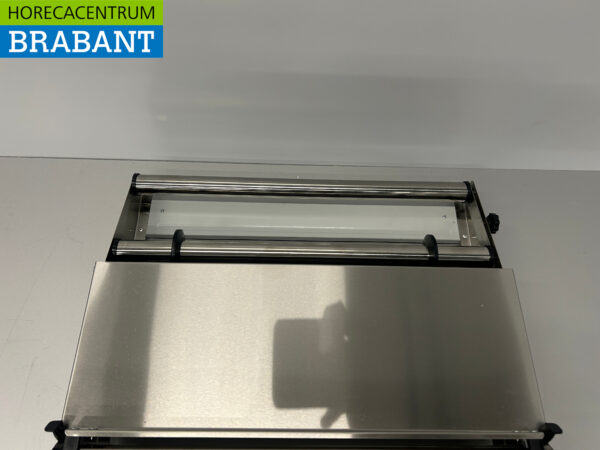 HCB Acier inoxydable Distributeur manuel chauffé de film d'emballage Machine à emballer manuelle 40 cm 230V Horeca – Image 4