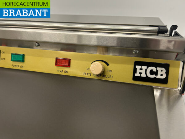 HCB Acier inoxydable Distributeur manuel chauffé de film d'emballage Machine à emballer manuelle 40 cm 230V Horeca – Image 5