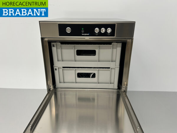 Rinceuse à verre Asber ECO 40 en acier inoxydable avec pompe de vidange 230V Horeca – Image 4