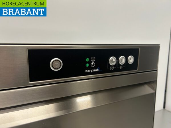 Lave-verre Asber 40 en acier inoxydable Lave-verre avec adoucisseur d'eau et pompe de vidange 230V Horeca – Image 7