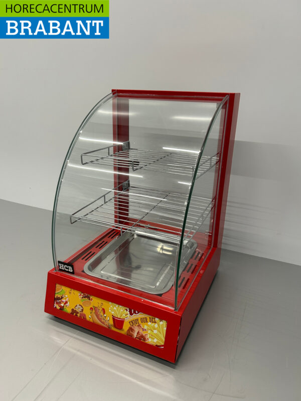 Vitrine chauffante Vitrine chauffante 38 cm 230V Horeca – Image 2