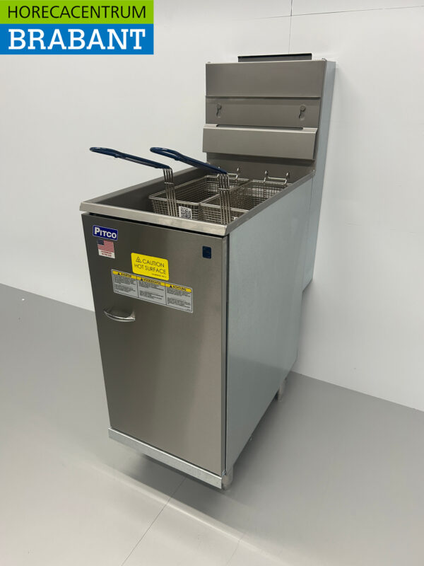 Friteuse en acier inoxydable Pitco 35C+S Friteuse 18 litres Gaz propane GAS Horeca – Image 2