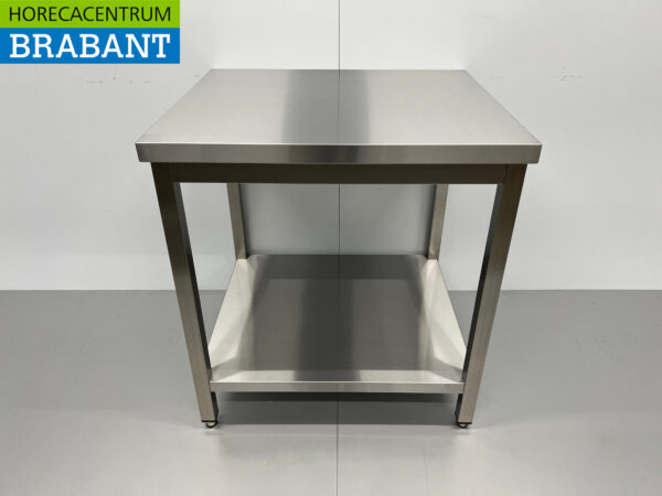 Table de travail en acier inoxydable Premium-line 80 x 70 x 85 cm Restauration