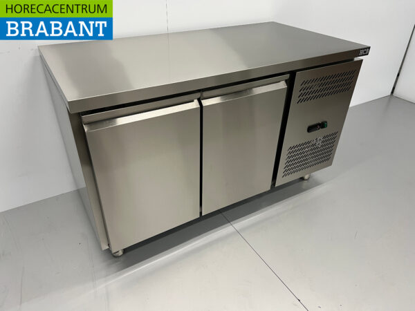 HCB inox Etabli de congélation 2 portes 1/1 gastronorm 136 cm Restauration – Image 3