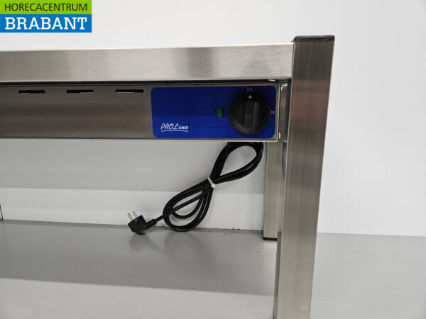 Pont chauffant en acier inoxydable Grille chauffante Premium-line 140 cm Restauration – Image 5