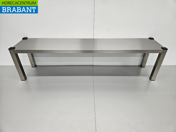 Acier inoxydable HCB Etagere Bridge Premium-line 140 cm Horeca