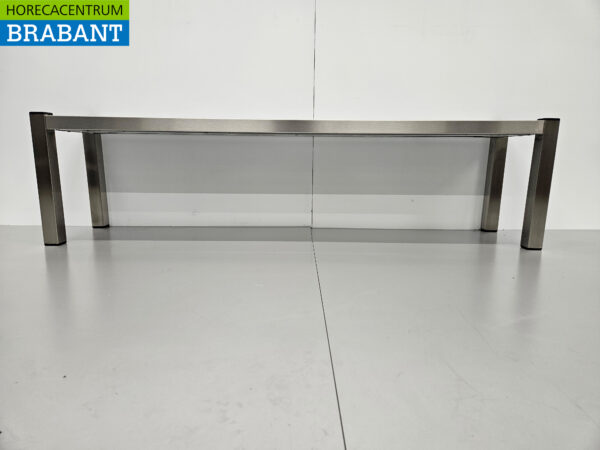 Acier inoxydable HCB Etagere Bridge Premium-line 140 cm Horeca – Image 5