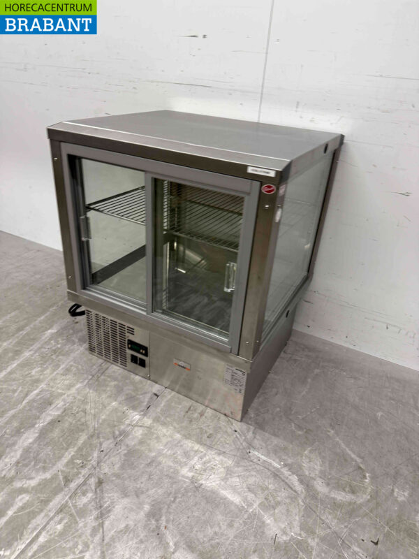 Gamko Chiller en acier inoxydable Vitrine Réfrigération 64.5 cm 230V Horeca – Image 2