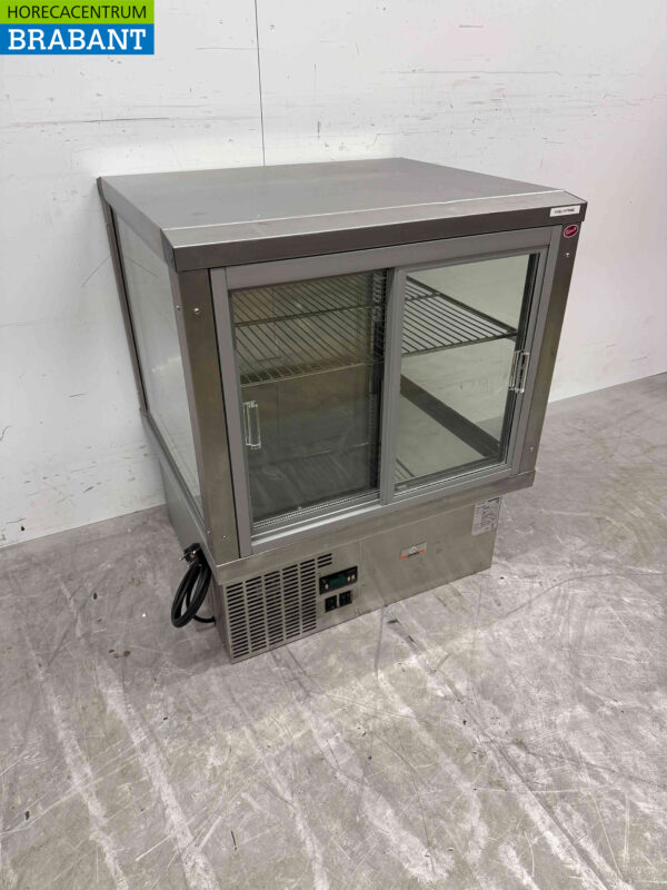 Gamko Chiller en acier inoxydable Vitrine Réfrigération 64.5 cm 230V Horeca – Image 3